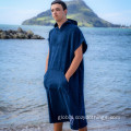 Microfiber Hooded Poncho Towel surf hooded towel poncho cotton beach poncho towel Manufactory